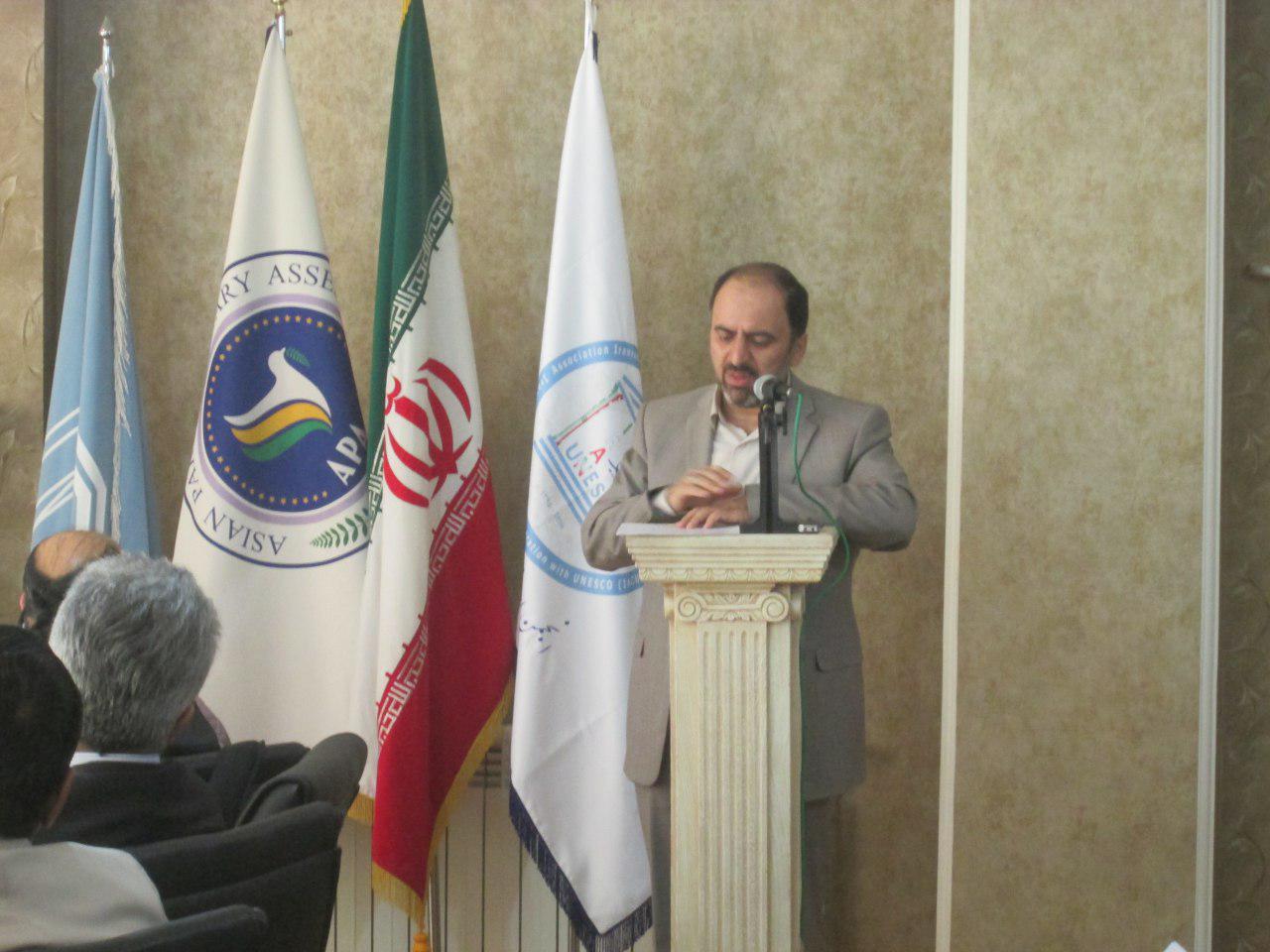 Dr. Akrami, representative of the Ministry of Health & Medical Education of I.R. Iran and member of the National Committee on Bio Ethics and Ethics in Science and Technology